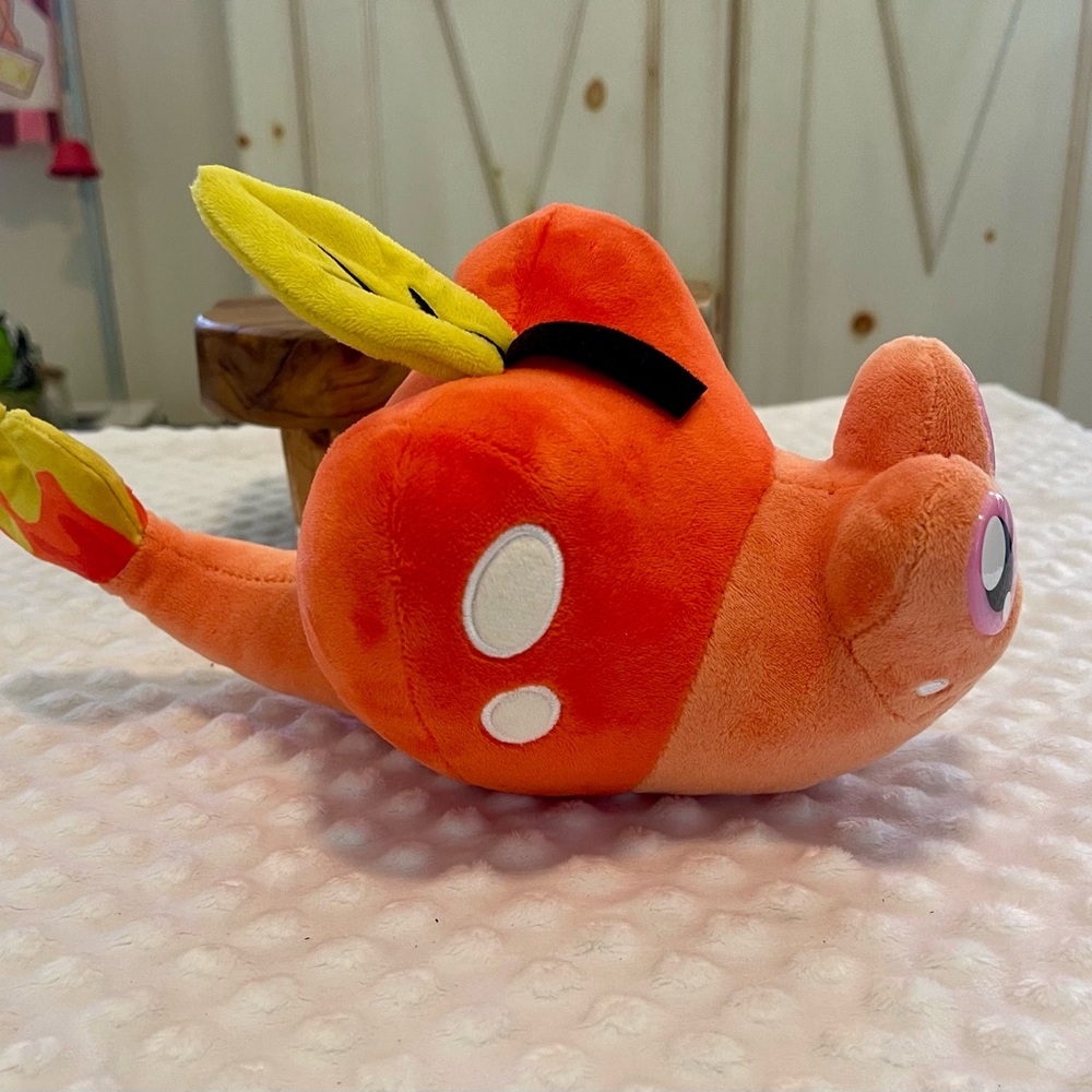 Manhattan Toy Company Orange Snail Apple plush Morphies Snappafire - Picture 5 of 9